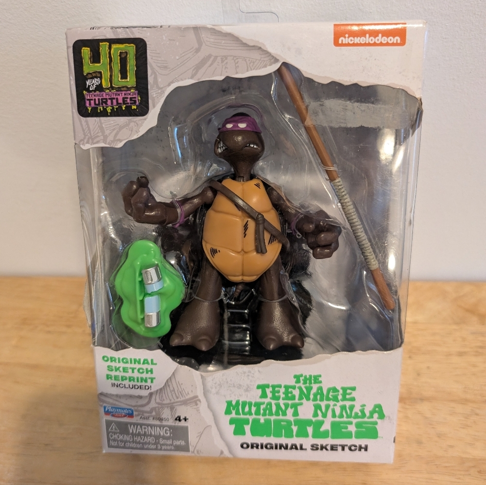 Teenage Mutant Ninja Turtles Original Sketch Action Figure